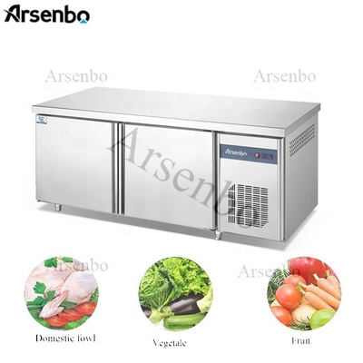 Multiscene Grey Fridge Undercounter , 220V Commercial Under Counter Refrigerator