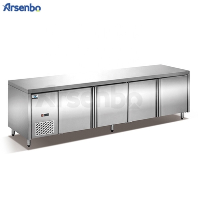 Arsenbo 750W Under Counter Chiller , Anticorrosive Under Bench Fridge Freezer