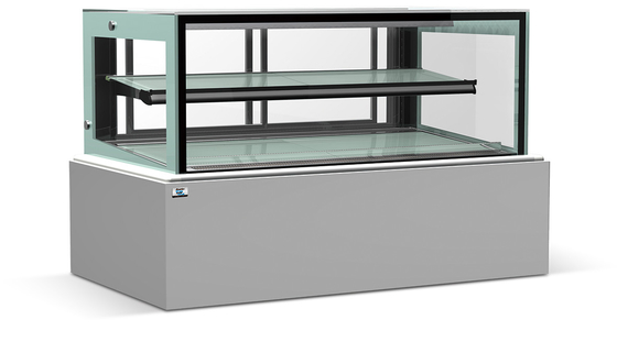 Large Commercial Supermarket Refrigerator With Lock 150W Power