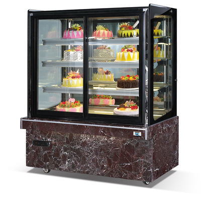 Commercial Pastry Chiller Display Cake Showcase R134a Embraco Danfoss Compressor