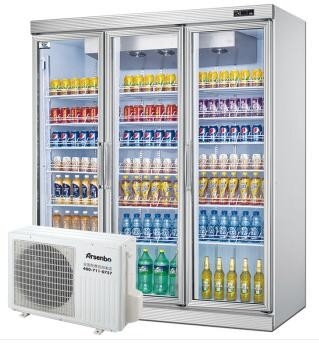 Multiscene Commercial Beverage Refrigerator SUS304/201 For Cold Drinks