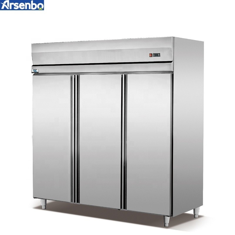 Odorless Multi Door Fridge Freezer Free Standing Anticorrosive Vertical