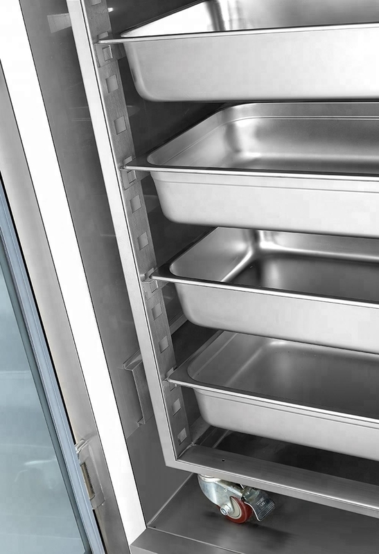 680W 220V 680W Vertical Fridge Freezer , Multiscene Commercial Freezer Refrigerator