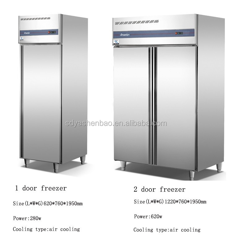 Single Door R134a Kitchen Fridge Freezer 560L Multipurpose