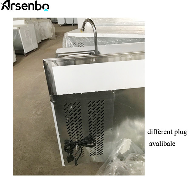 180W 250L Under Counter Refrigerators Stainless Steel Material