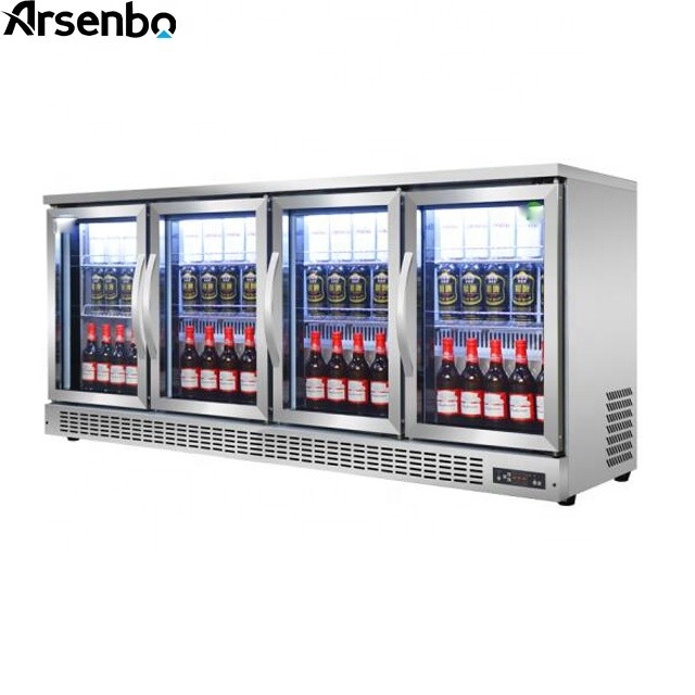 55x52x85cm Undercounter Beer Chiller Bar Freezer Corrosion Resistant