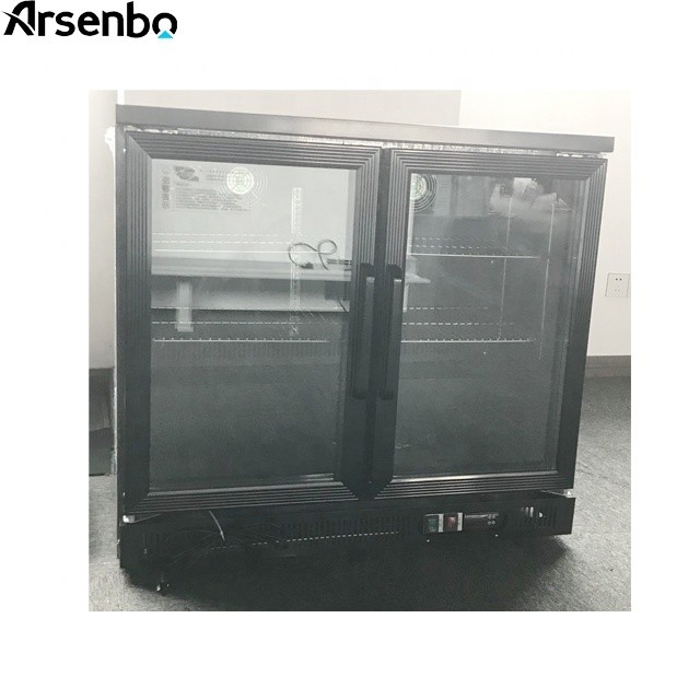 110V 60HZ Double Under Counter Refrigerators Wear Resistant Durable