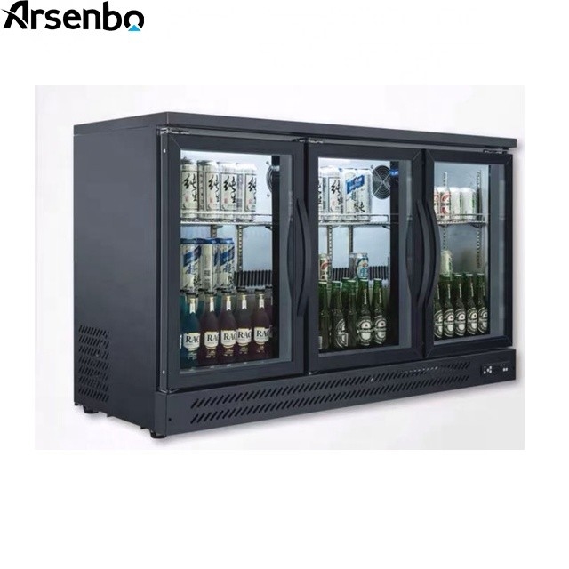 110V 60HZ Double Under Counter Refrigerators Wear Resistant Durable