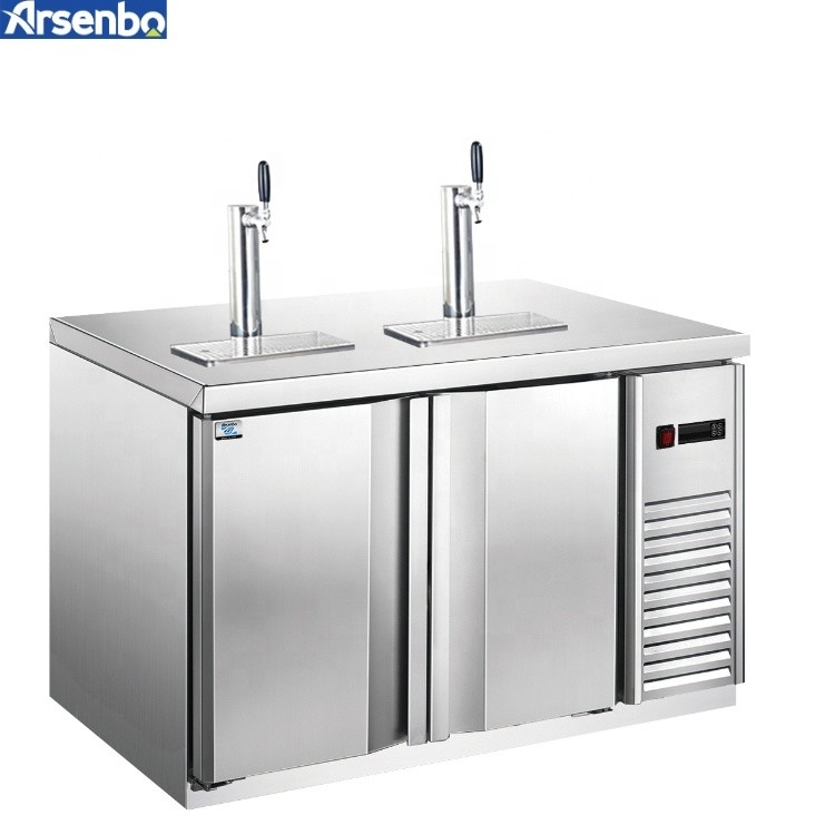 CE 280W Under Bench Fridge Commercial , Multipurpose Under Cabinet Freezer