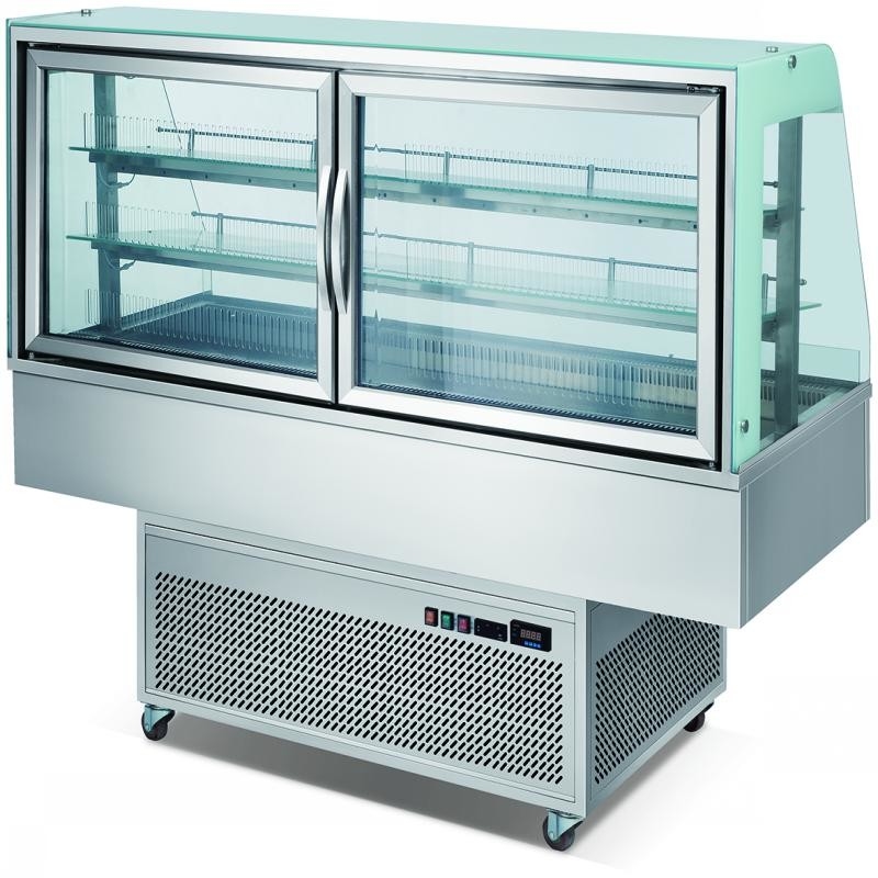 Multideck 800W Salad Display Refrigerator Commercial Use Multiscene