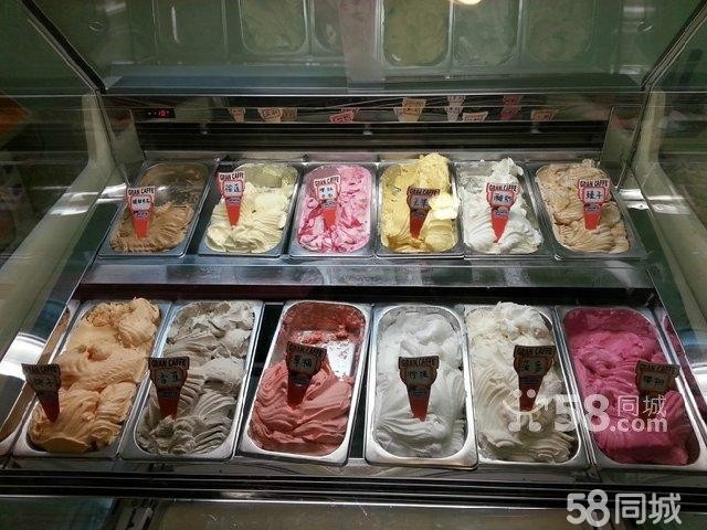 650L Commercial Ice Cream Display Freezer SS304/201 With Sliding Door