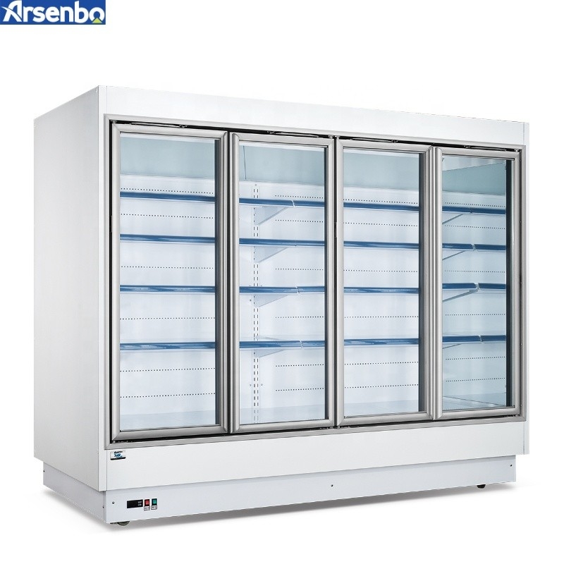 Multipurpose Vegetable Display Cooler Multideck Practical With Doors