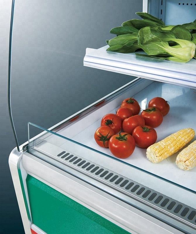 Multipurpose Vegetable Display Cooler Multideck Practical With Doors