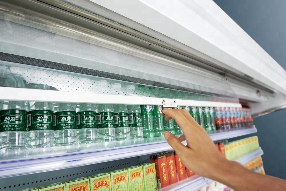 Multipurpose Vegetable Display Cooler Multideck Practical With Doors