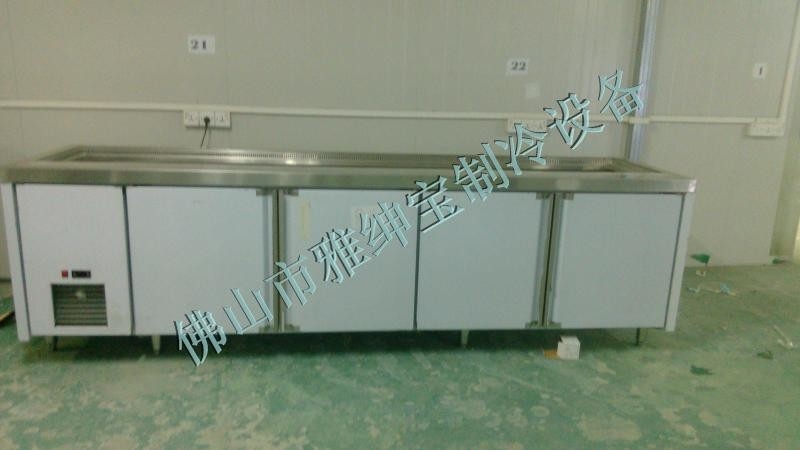 220V 50HZ Counter Freezer Commercial , 1130L Under Counter Catering Fridge