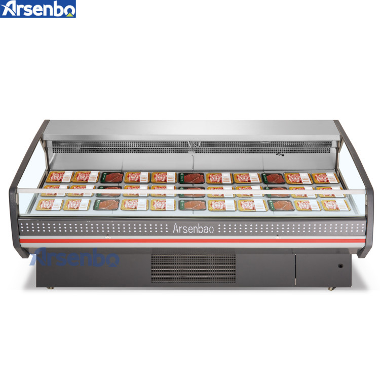 Energy Efficiency R22 Commercial Supermarket Refrigerator  Food Storage
