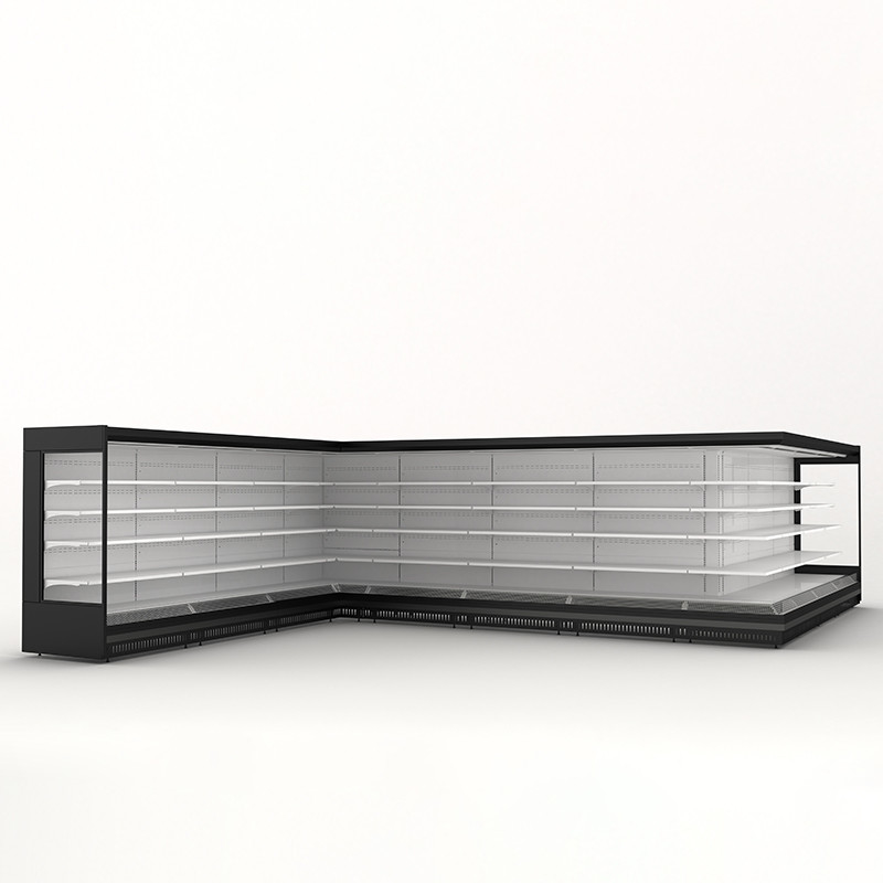 Arsenbo 50HZ Open Front Display Chiller , Antiwear Large Shop Display Fridge