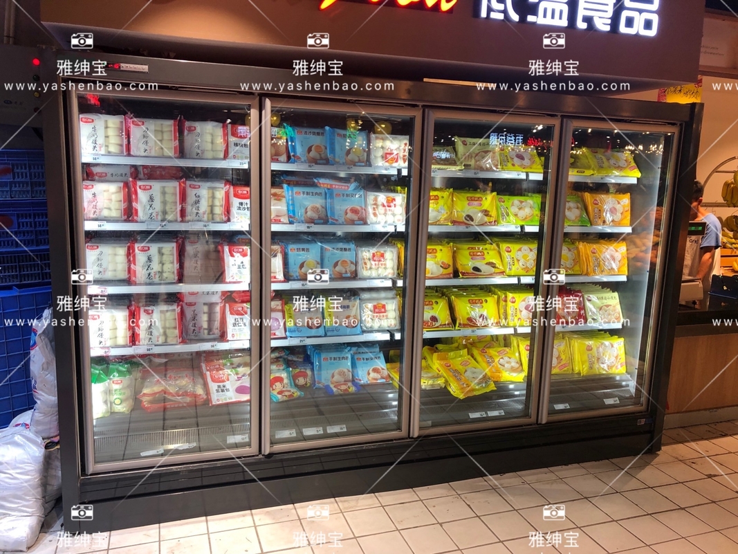 R22 Supermarket Multideck Open Chiller Frozen showcase CE Certified