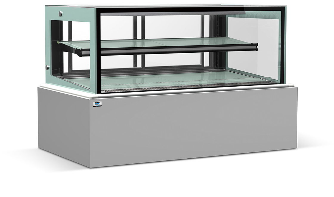 Large Commercial Supermarket Refrigerator With Lock 150W Power